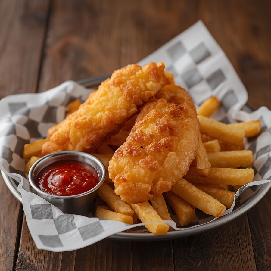 Foto Fish 'n Chips Nanny's Pavillon