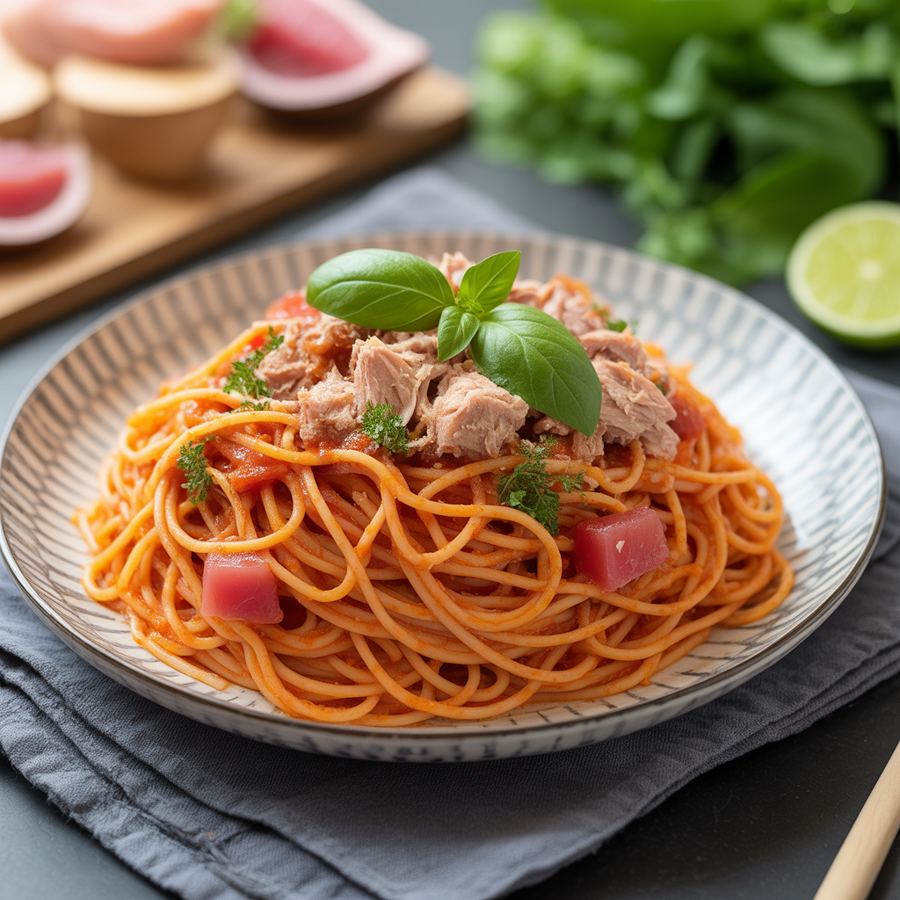 Foto Hot Tuna Spaghetti Nanny's Pavillon