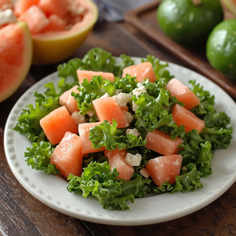 Foto Kale Pomelo Salad Nanny's Pavillon