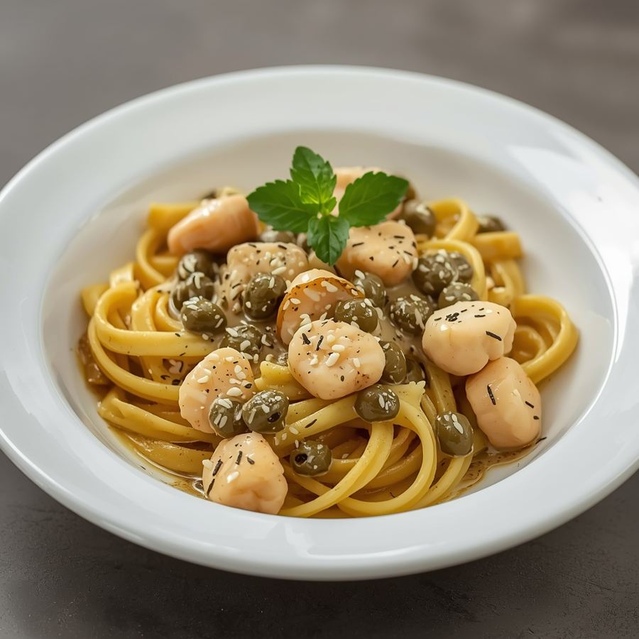 Foto Chicken Capers Fettuccine Nanny's Pavillon