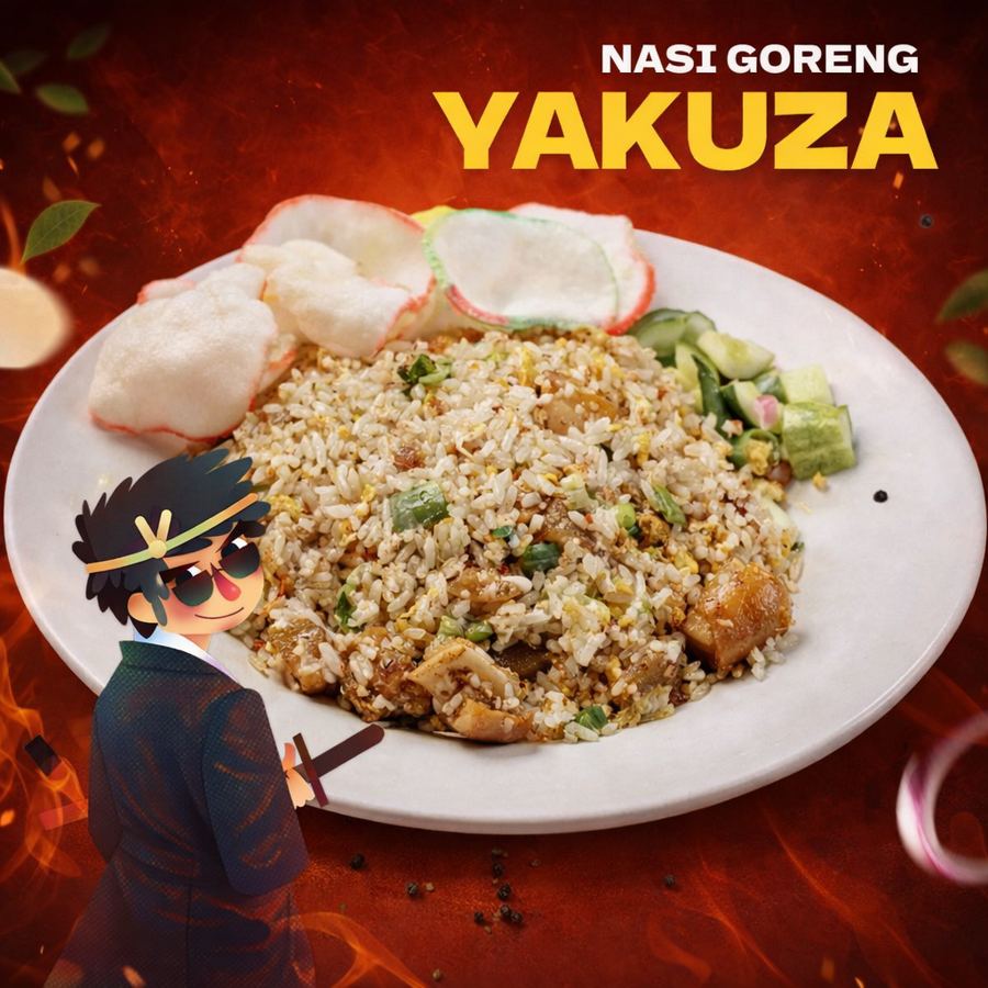 Foto Nasi Goreng Rempah Kikil Cabe Hijau