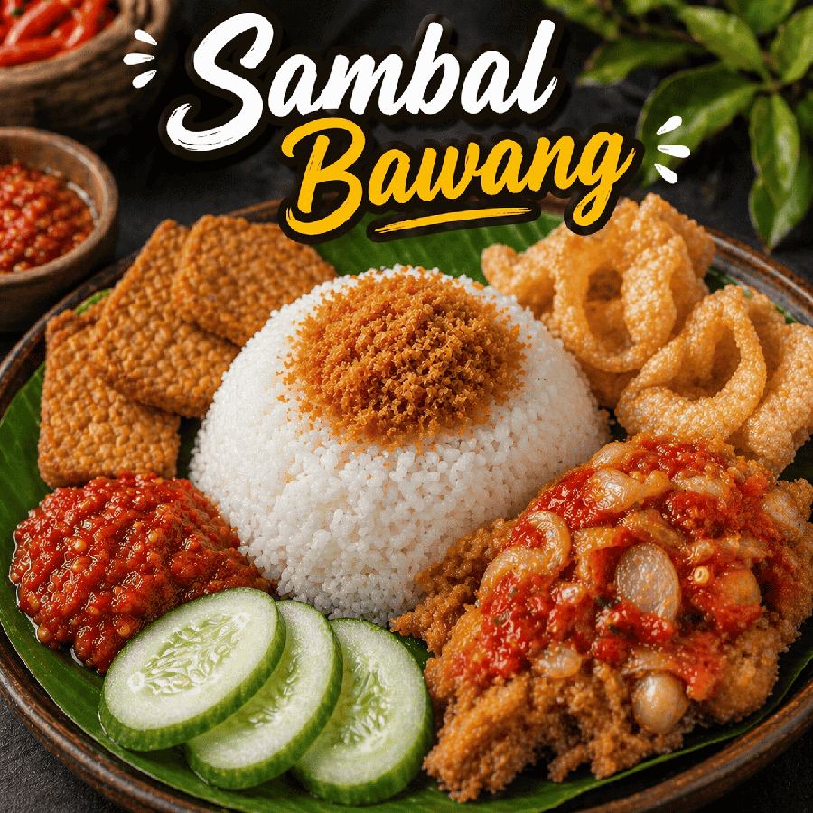 Foto Sambal Bawang pedas segar
