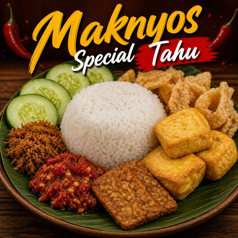 Foto Maknyos Special Tahu dengan tambahan tahu goreng