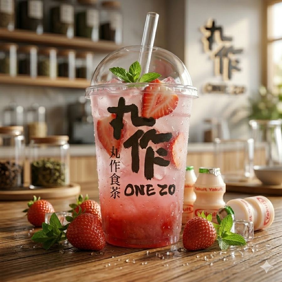 Foto Strawberry Yakult Small