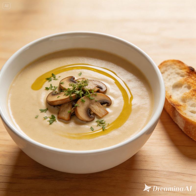 Foto Creamy Mushroom Soup