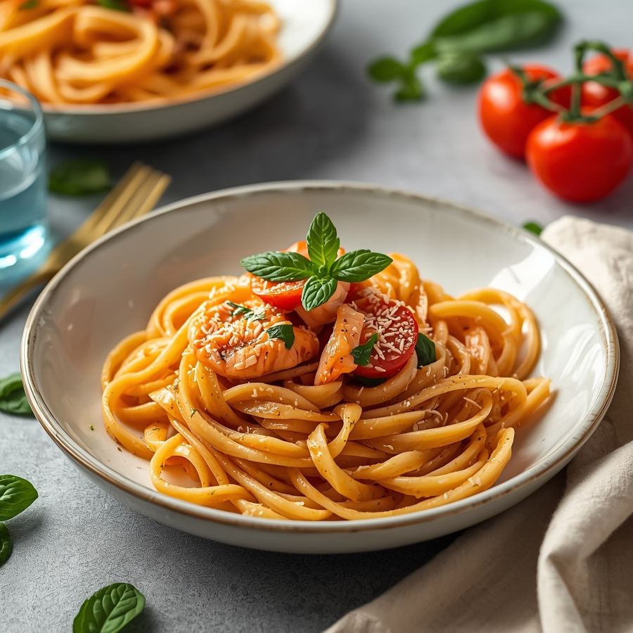 Foto Creamy Marinara Salmon