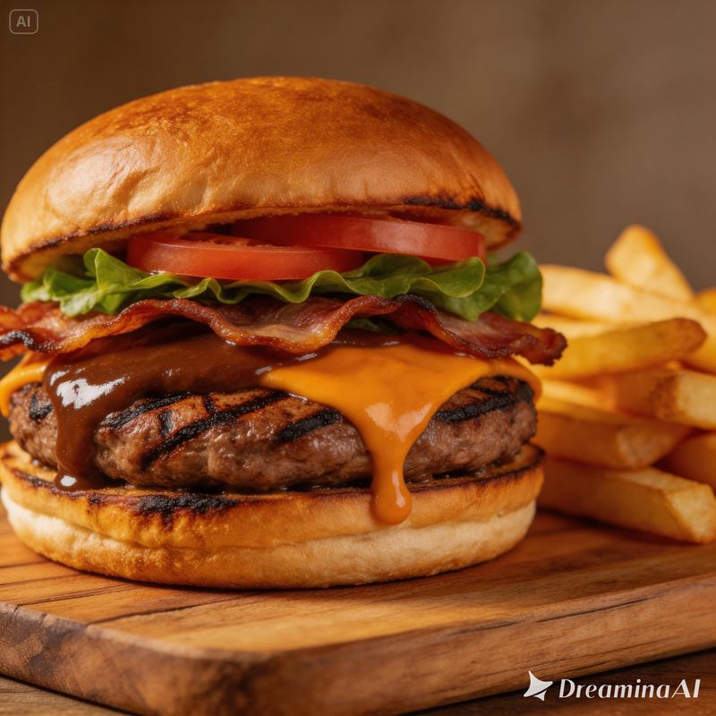 Foto BBQ Beef Burger
