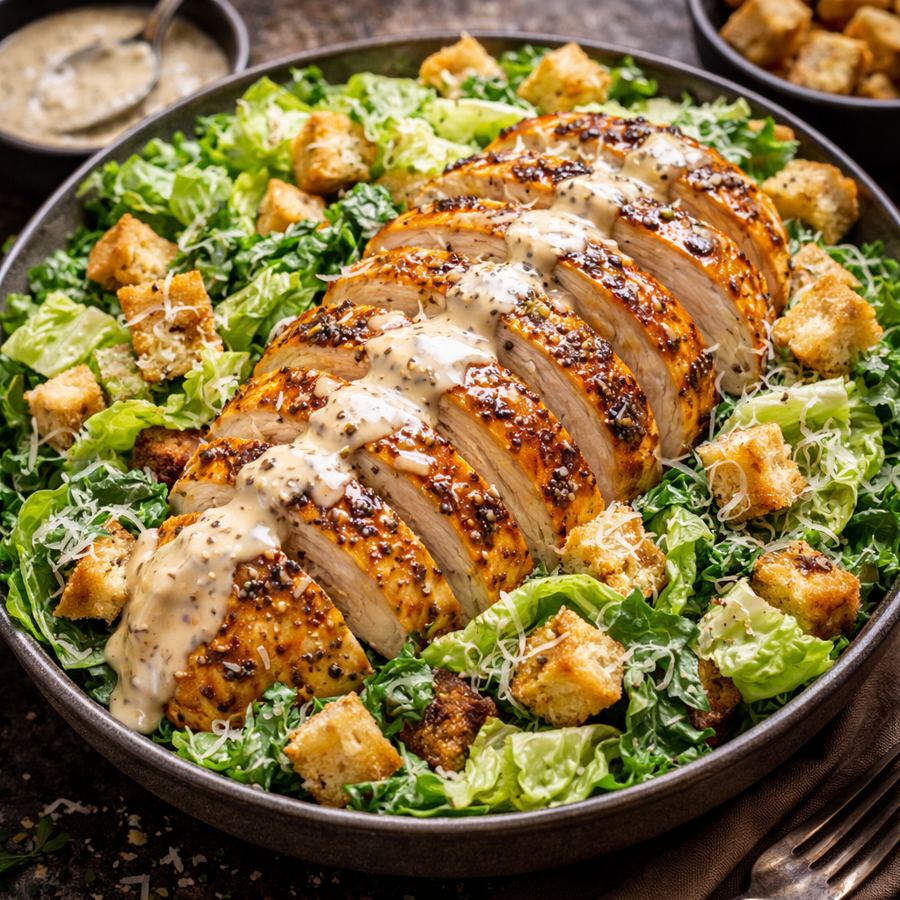 Foto Chicken Caesar Salad