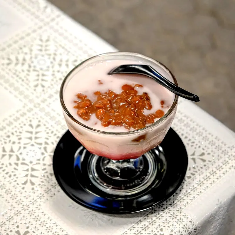 Foto Es Kacang Merah