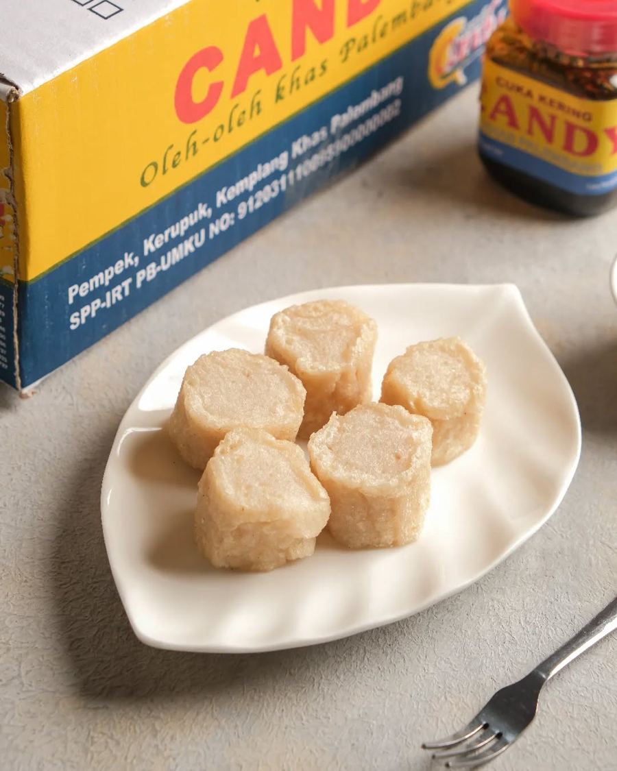 Foto Pempek Lenjer Potong Pempek Candy