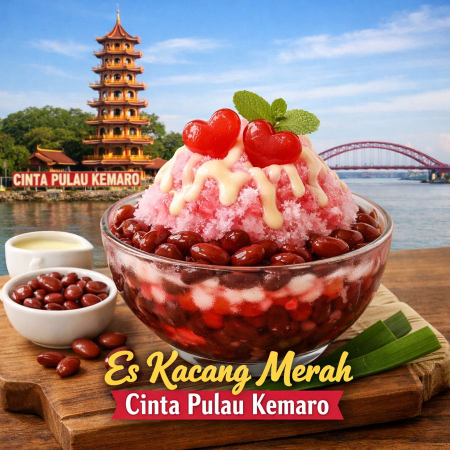 Foto Es Kacang Merah Cinta Pulau Kemaro