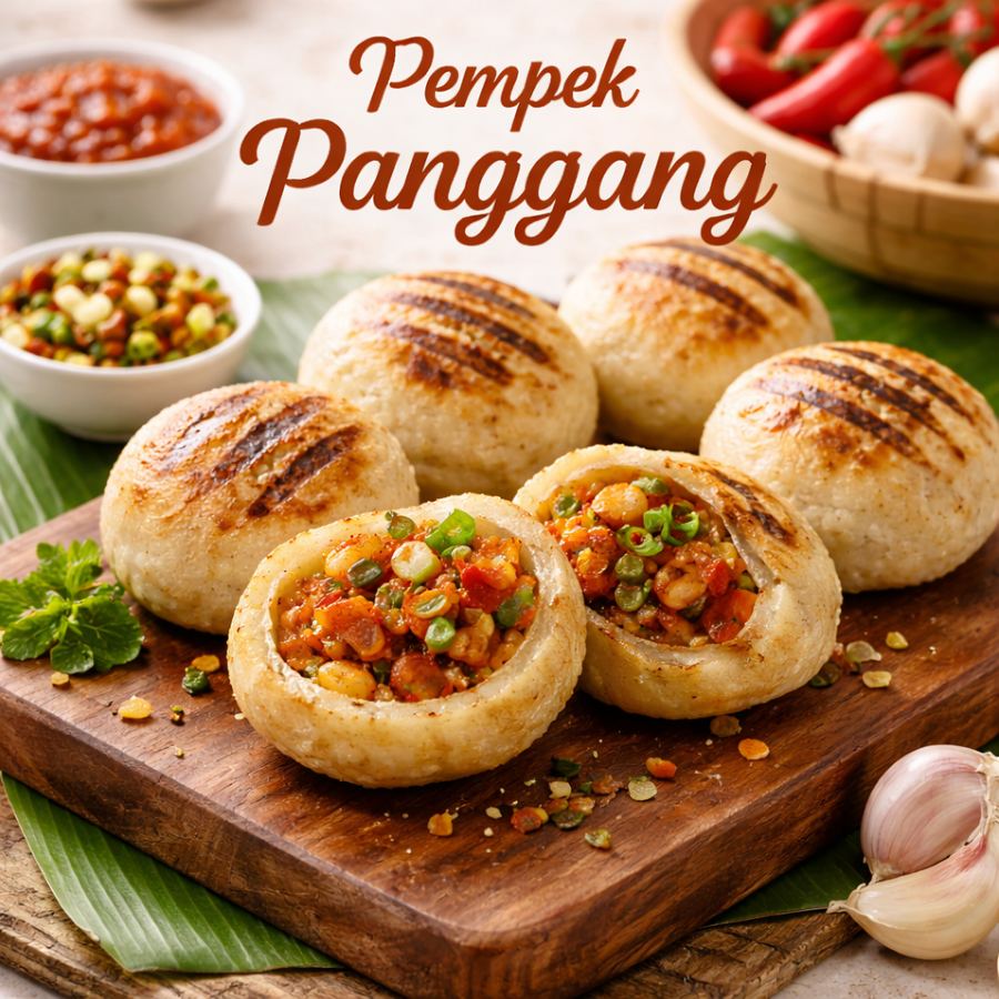 Foto Pempek Panggang