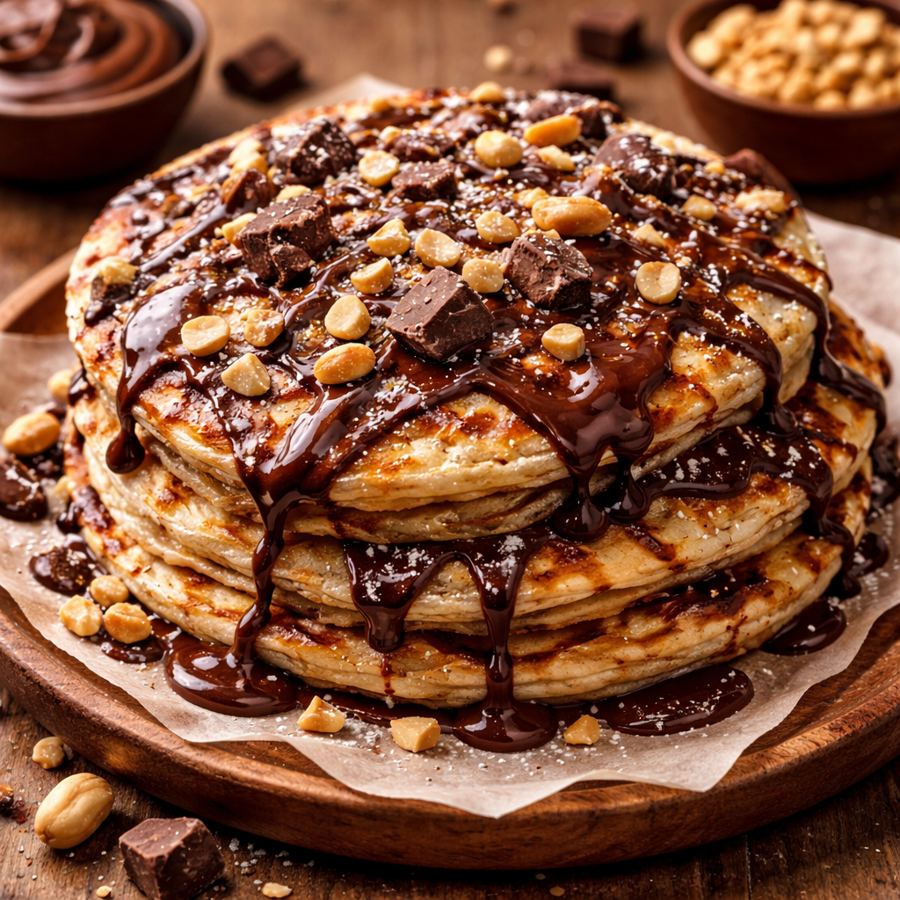 Foto Roti Canai Chocolate and Peanut