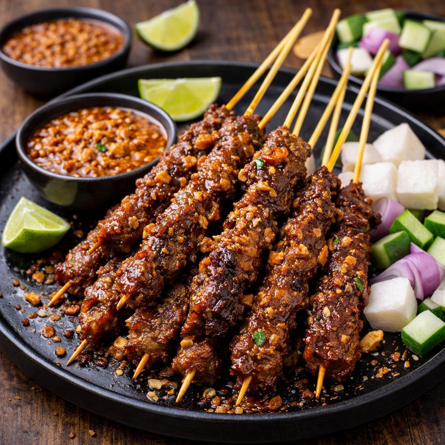 Foto Malaysian Beef Satay