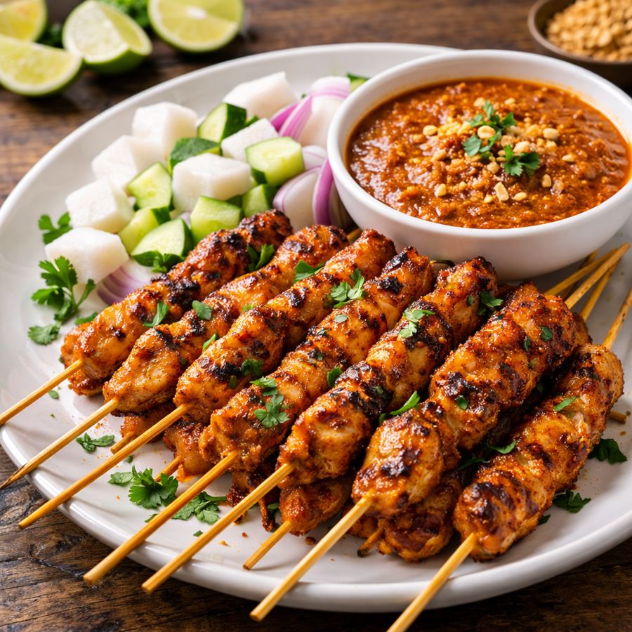 Foto Malaysian Chicken Satay