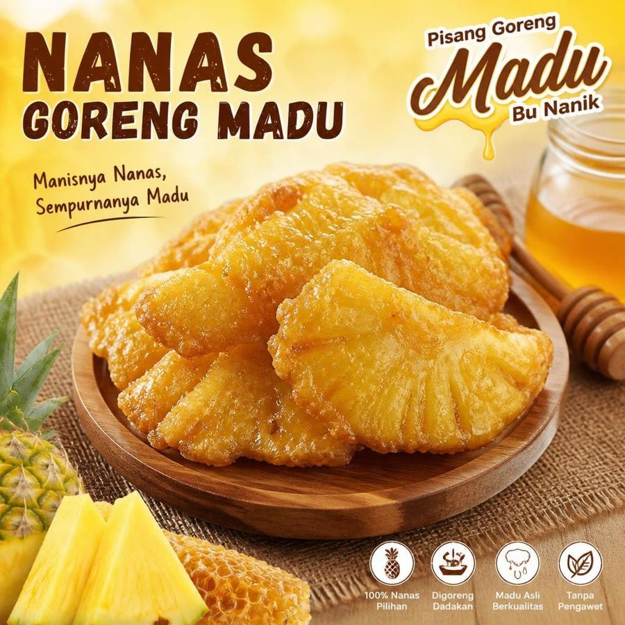 Foto Nanas Goreng Madu Bu Nanik