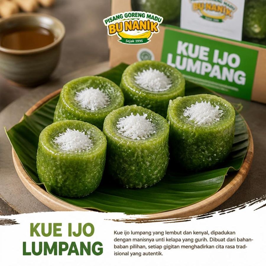 Foto Kue Ijo Lumpang Bu Nanik