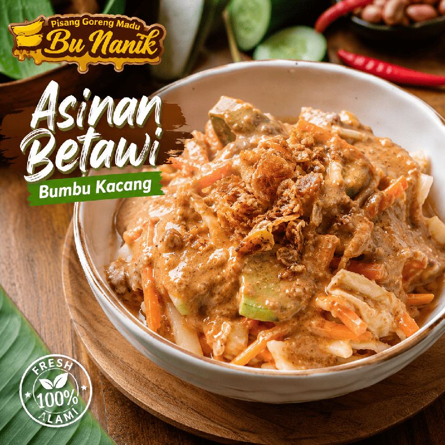Foto Asinan Betawi Bumbu Kacang Bu Nanik