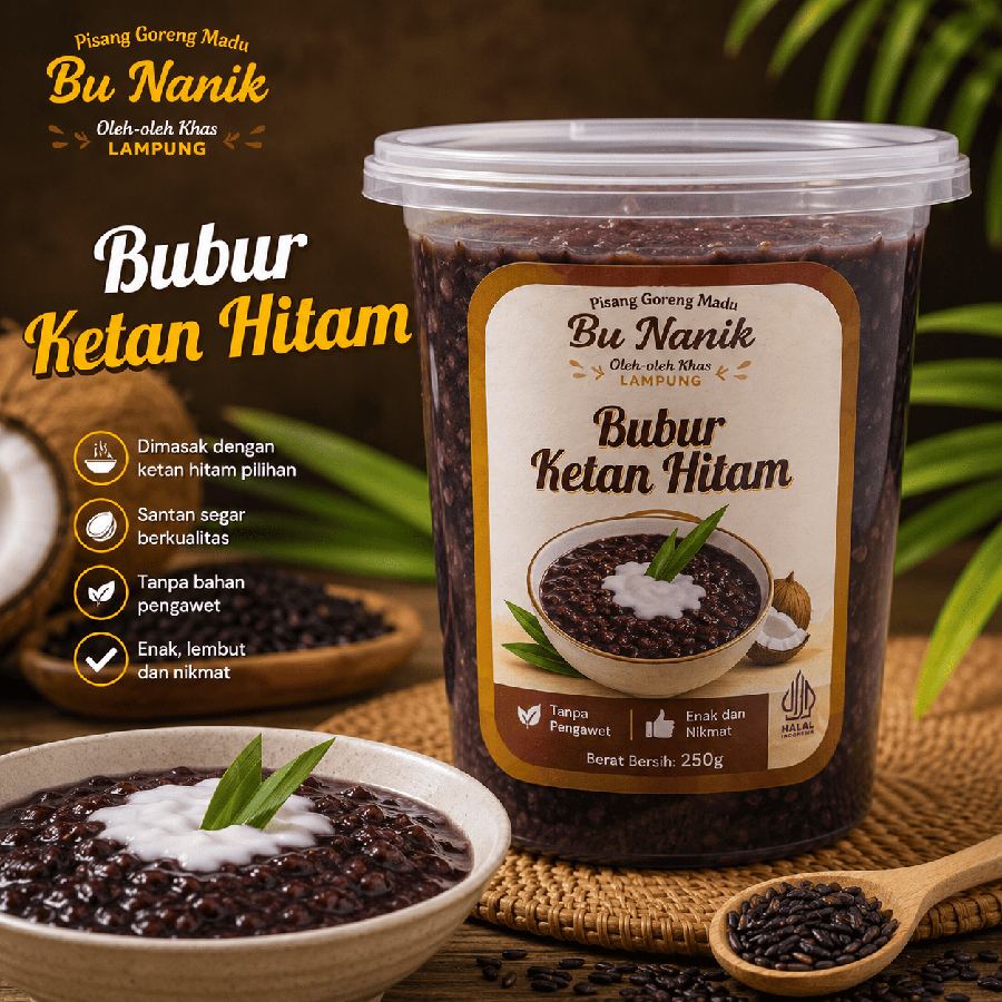 Foto Bubur Ketan Hitam Bu Nanik