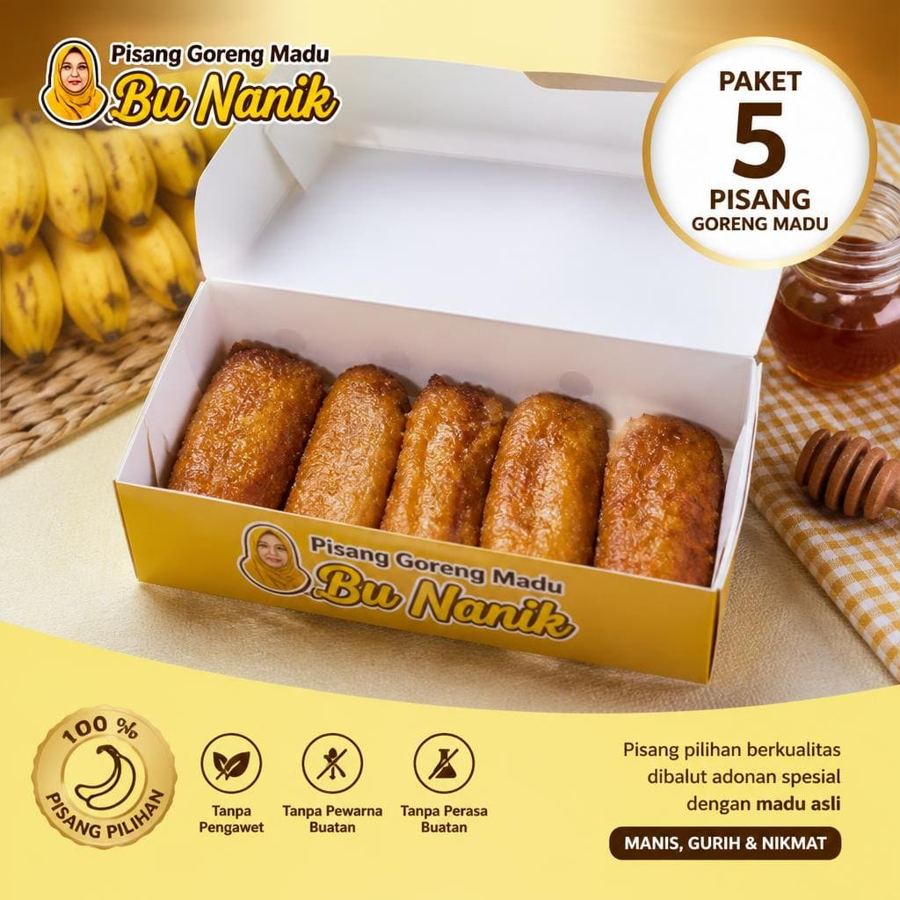 Foto Paket 5 Pisang Goreng Madu Bu Nanik