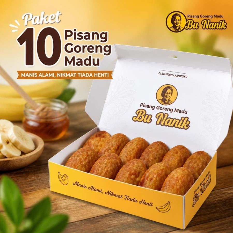 Foto Paket 10 Pisang Goreng Madu Bu Nanik