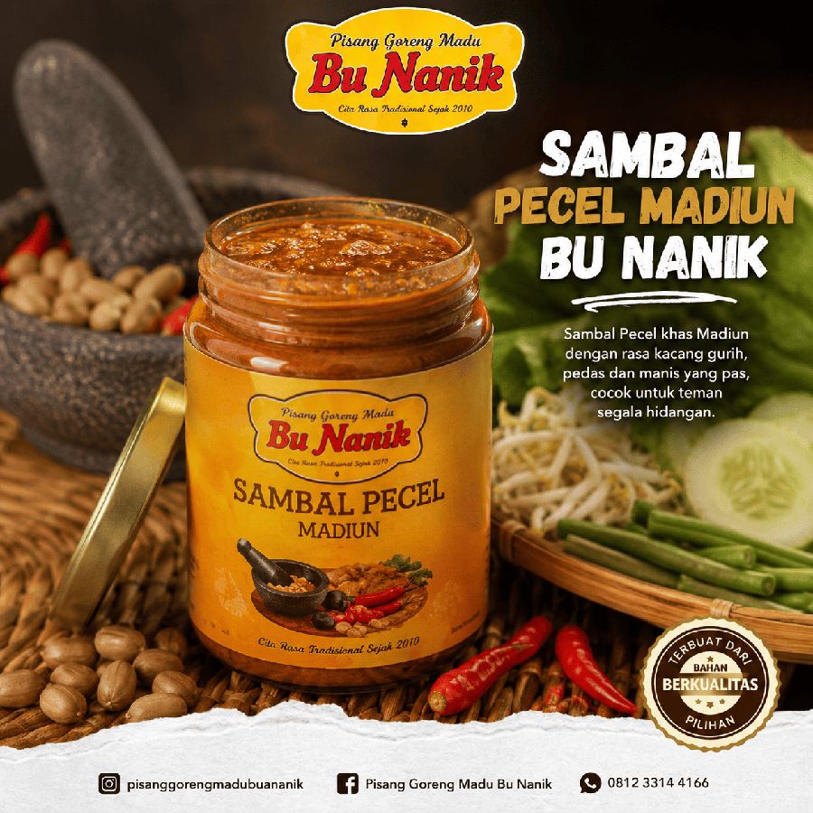Foto Sambal Pecel Madiun Bu Nanik