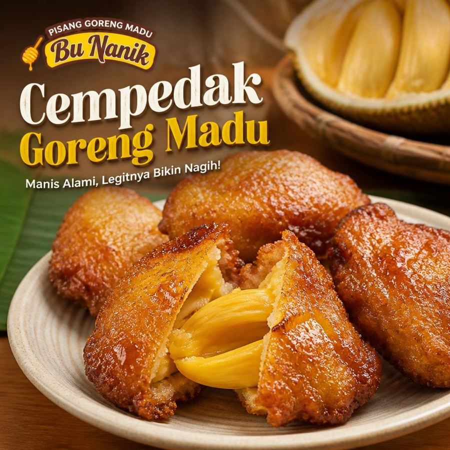Foto Cempedak Goreng Madu Bu Nanik