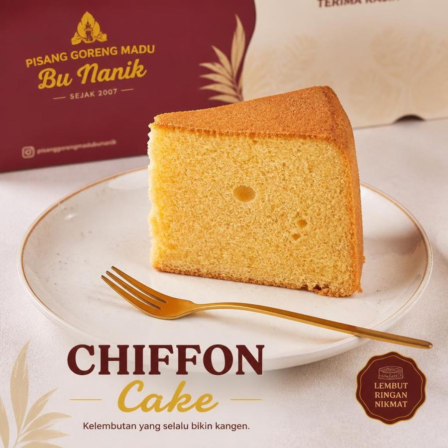 Foto Chiffon Cake Slice Bu Nanik
