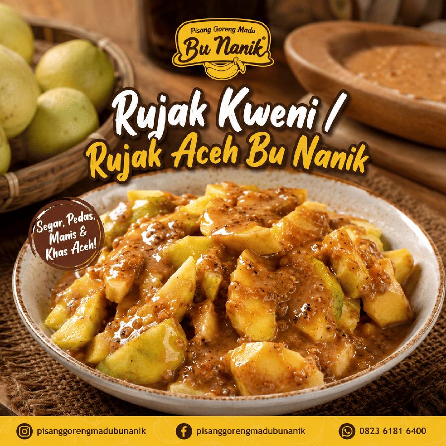 Foto Rujak Kweni Rujak Aceh Bu Nanik