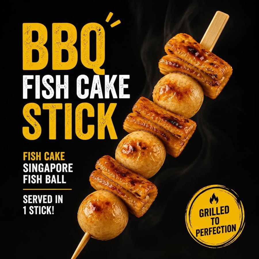 Foto BBQ Fish Cake Stick Raa Cha Suki & BBQ