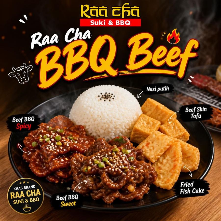 Foto Raa Cha BBQ Beef Raa Cha Suki & BBQ