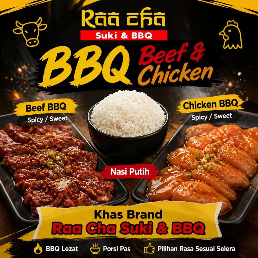 Foto Raa Cha BBQ Beef & Chicken Raa Cha Suki & BBQ