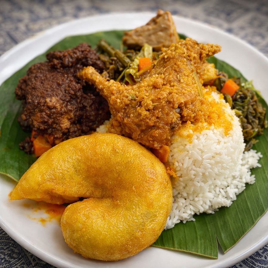 Foto Nasi Gulai Usus