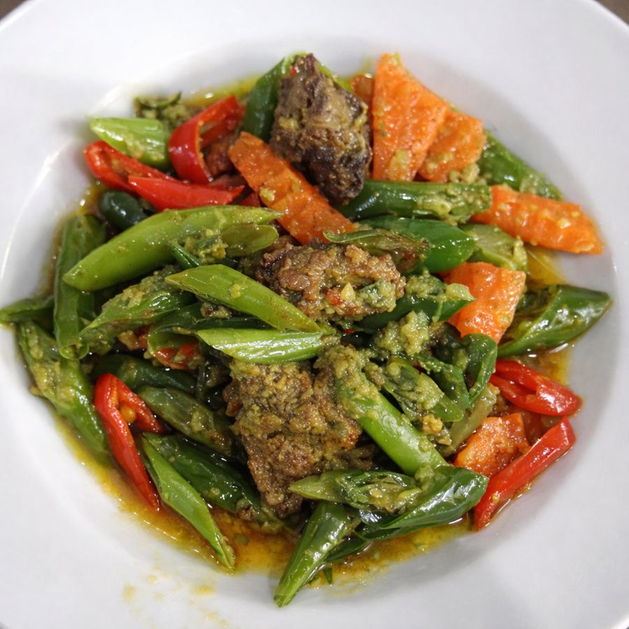 Foto Tumis Buncis Ati Ayam