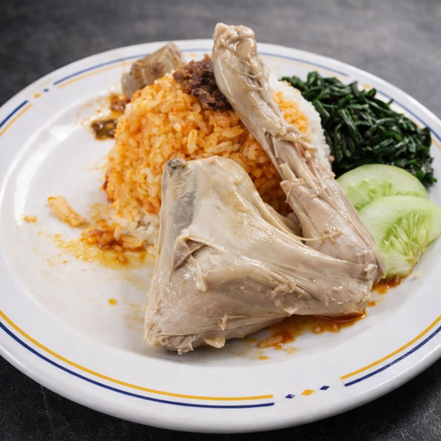 Foto Nasi Ayam Pop