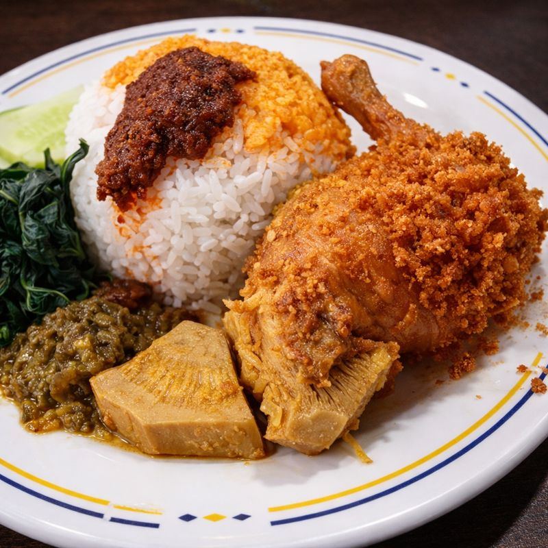 Foto Nasi Ayam Goreng