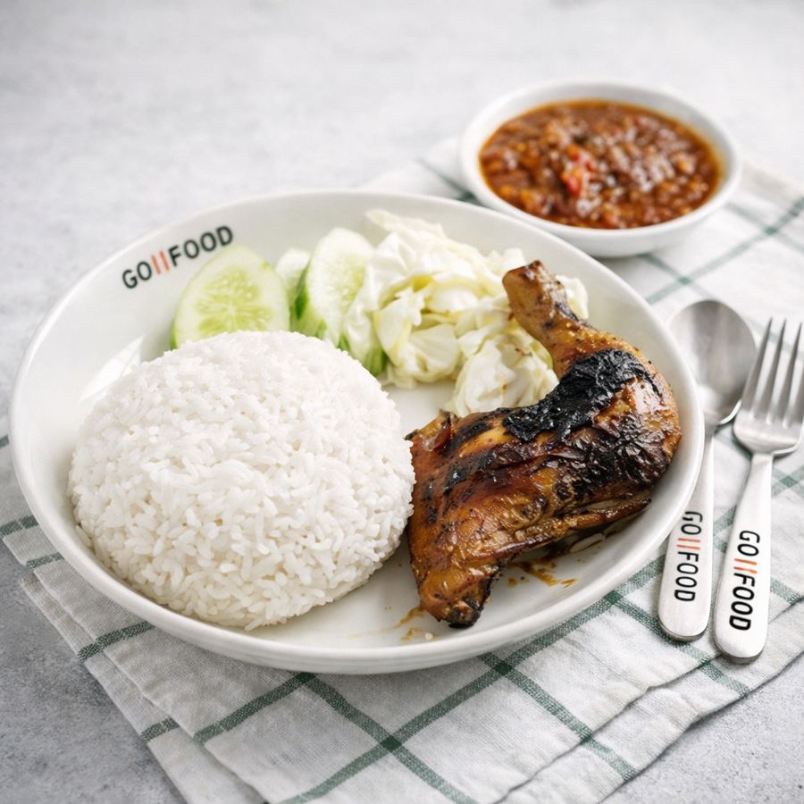 Foto Nasi Ayam Bakar