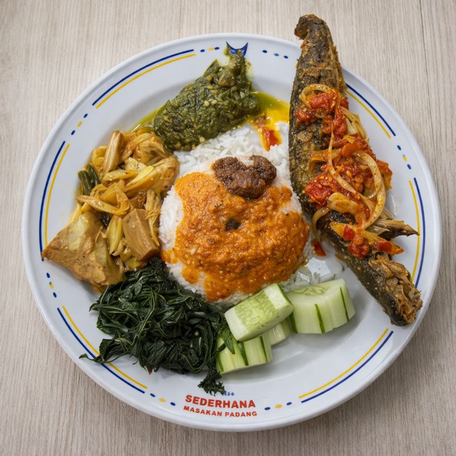 Foto Nasi Ikan Lele