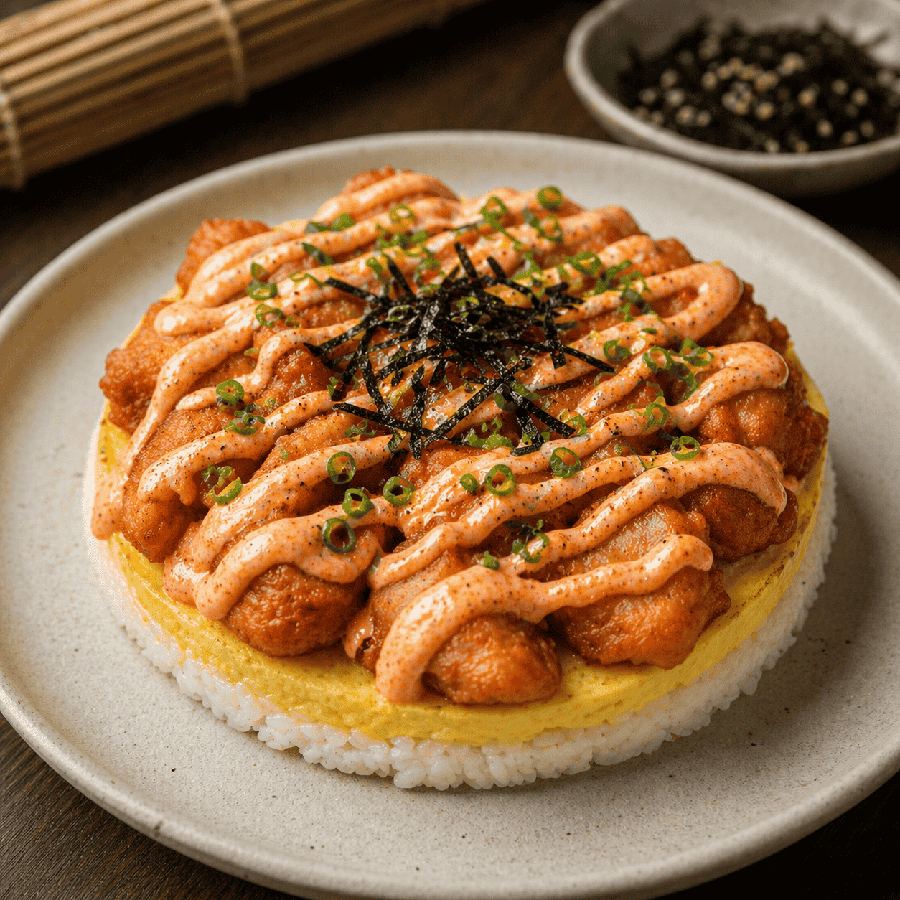 Foto Mentai Rice Karage Salmon Rice Bowl Boss