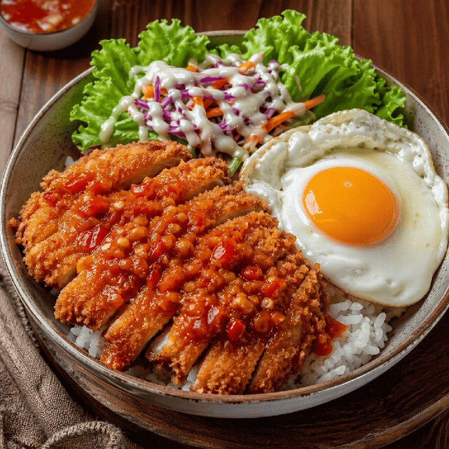 Foto Katsu Rice Bowl Geprek Rice Bowl Boss