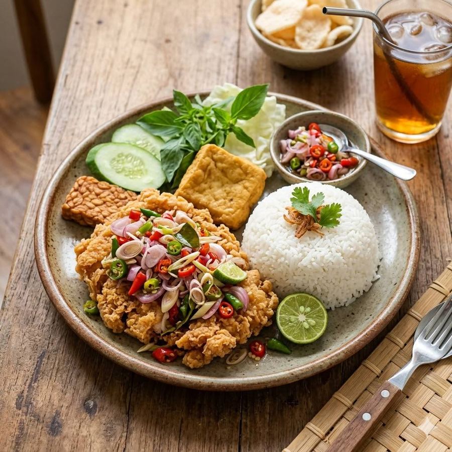 Foto Nasi Ayam Geprek Sambal Matah Rice Bowl Boss