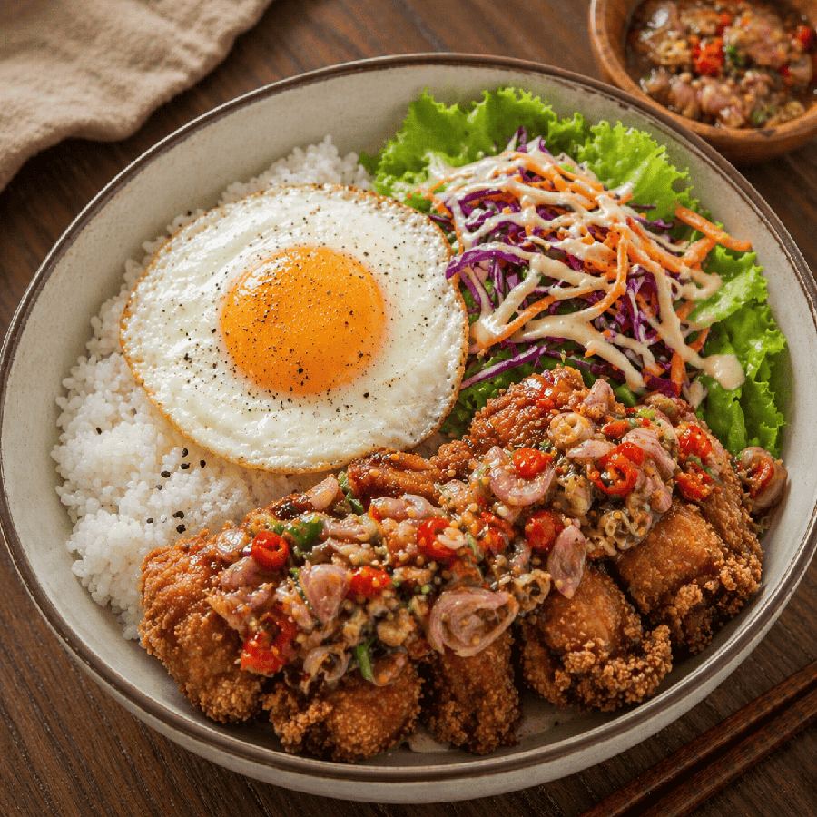 Foto Chicken Rice Bowl Sambal Matah Rice Bowl Boss