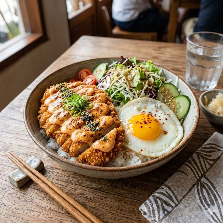 Foto Katsu Rice Bowl Mentai Rice Bowl Boss