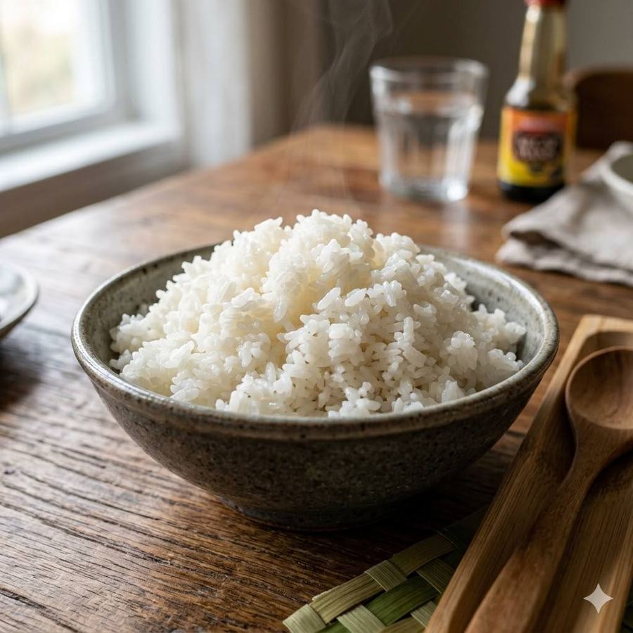 Foto Nasi Putih Rice Bowl Boss