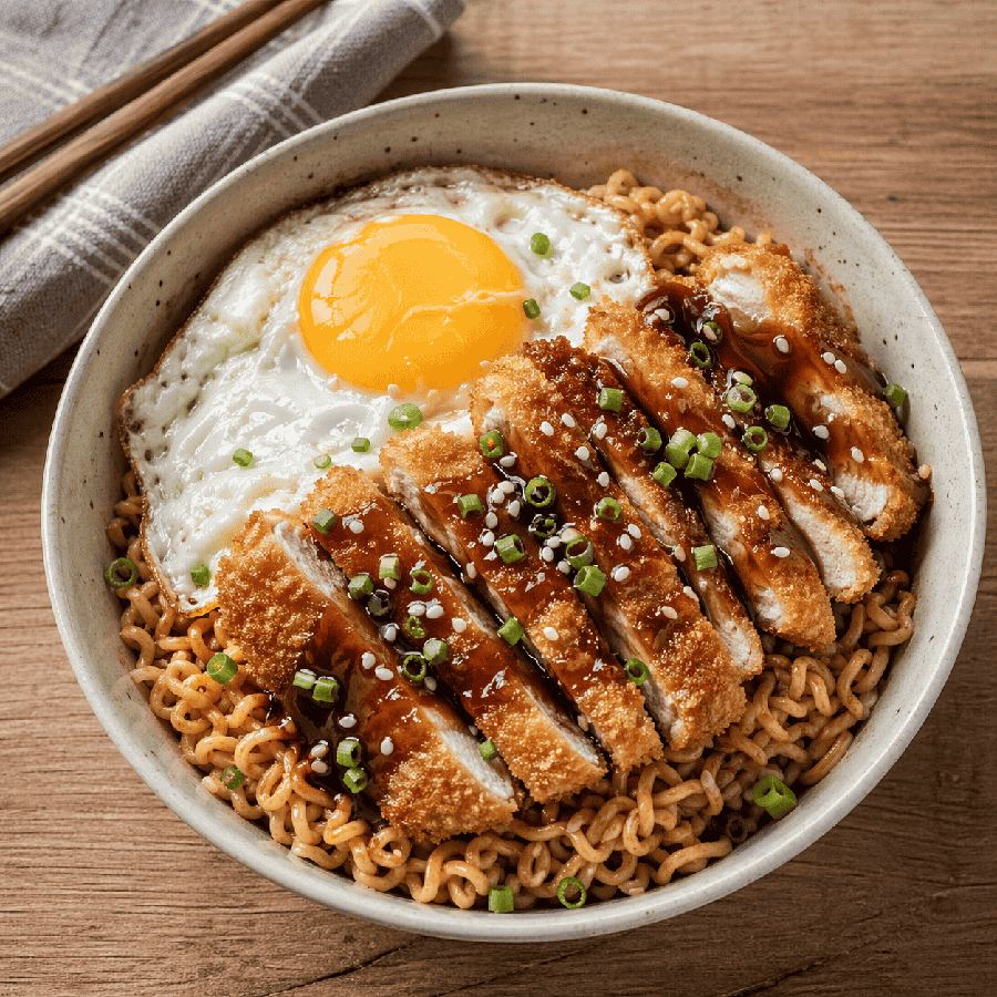 Foto Katsu Indomie Bowl Teriyaki Rice Bowl Boss