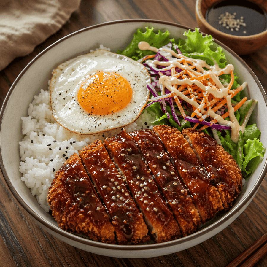 Foto Katsu Rice Bowl BBQ Rice Bowl Boss