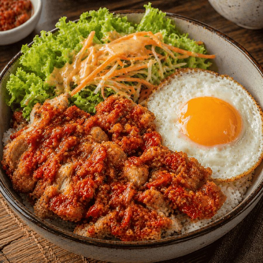 Foto Chicken Rice Bowl Geprek Rice Bowl Boss