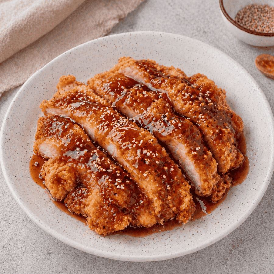 Foto Ayam Fillet Saus Teriyaki Rice Bowl Mantul