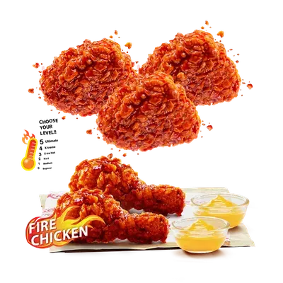 Foto Fire Chicken 5pcs