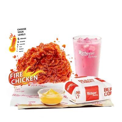 Foto Combo Fire Chicken